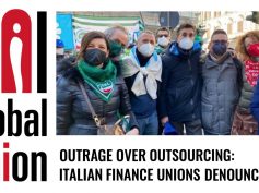 UNI Global Union rilancia la protesta dei sindacati italiani contro Bnl