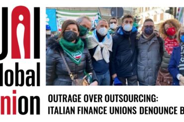 UNI Global Union rilancia la protesta dei sindacati italiani contro Bnl