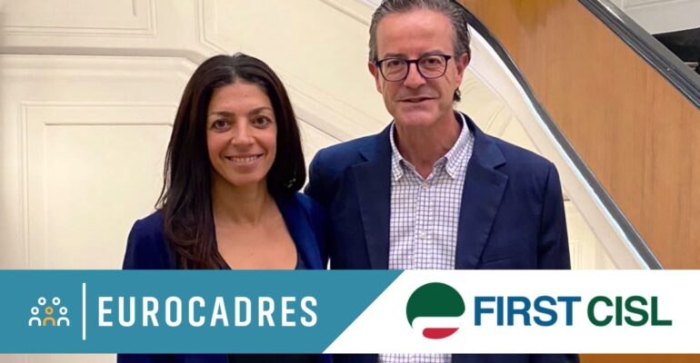 First Cisl incontra la presidente di Eurocadres