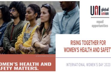 8 marzo, Uni global union, salute e sicurezza sul lavoro in ottica di genere