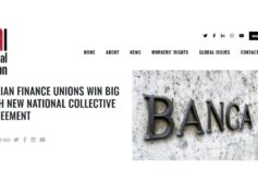 Uni Global si congratula con i sindacati italiani per la chiusura del Ccnl del credito