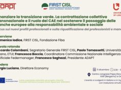 Banche e sostenibilità: attenzione al lavoro, ai territori e al ruolo sociale del credito. La tavola rotonda First Cisl