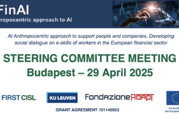 #FinAI, focus su formazione e ricerca per la transizione digitale nel settore finanziario. First Cisl ne discute a Budapest