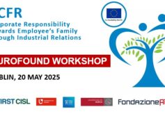 Lavoro, famiglia e dialogo sociale: First Cisl ne discute a Dublino nell’ambito del progetto europeo #Cfr