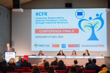 Responsabilità familiare d’impresa: a Bergamo la tavola rotonda, le conclusioni di First Cisl e la sfida per le relazioni industriali del settore