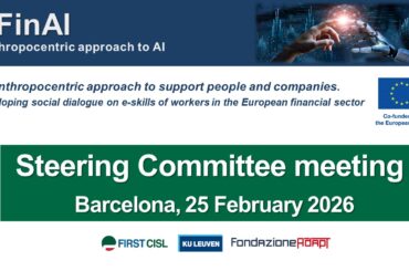 Intelligenza artificiale e impatto sul lavoro in banca. First Cisl a Barcellona per il meeting europeo #FinAI