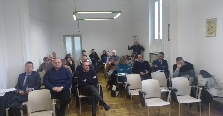 Direttivo First Cisl dei Laghi in sessione di studio