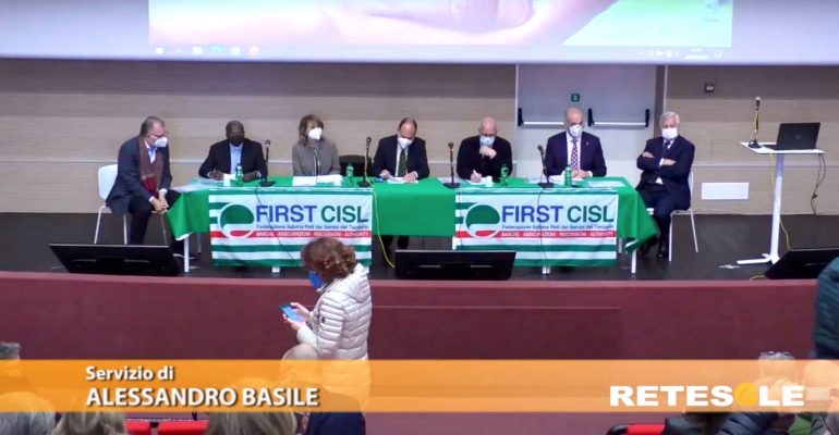 Banche, ad Amatrice il convegno di First Cisl Lazio. Il video di Retesole