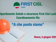 Dagli ambienti di lavoro al tecnostress: il coordinamento Rls First Cisl Lazio si confronta