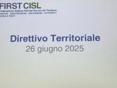 La First Cisl Lazio al Direttivo di Roma e Rieti che ha eletto il nuovo Segretario generale. Claudio Quattrociocchi: competenza e coesione per affrontare le sfide che ci attendono