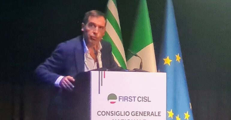 Guardare lontano: l’impegno di First Cisl Lazio per il lavoro che verrà. Claudio Quattrociocchi al Consiglio Generale nazionale First Cisl