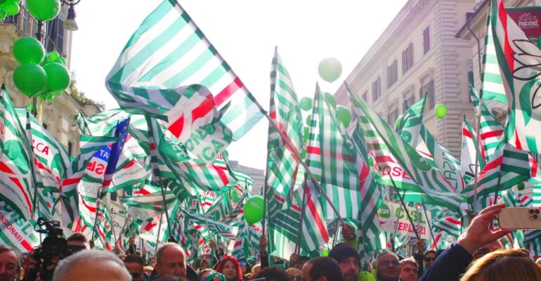 First Cisl Lazio in piazza con la Cisl sul “Cammino della Responsabilità”