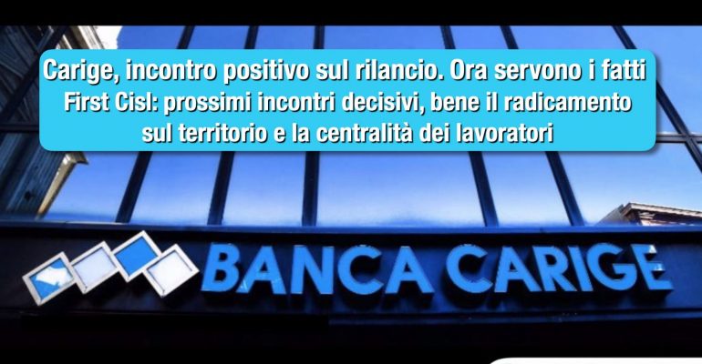 Carige, incontro positivo sul rilancio. Ora servono i fatti