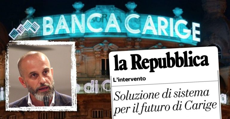 Carige, Colombani su la Repubblica, dopo la decisione di Ccb serve una soluzione di sistema