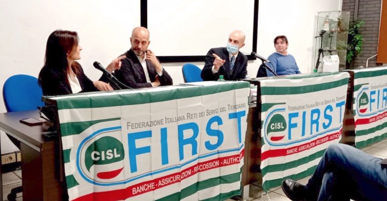 Carige, celebrati i Congressi di First Cisl, Matteo Muzio confermato segretario responsabile per il Gruppo