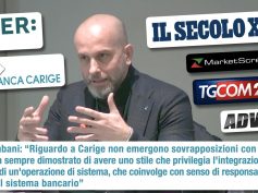 Colombani, Bper Carige non fa emergere sovrapposizioni, è operazione che coinvolge tutto il sistema bancario