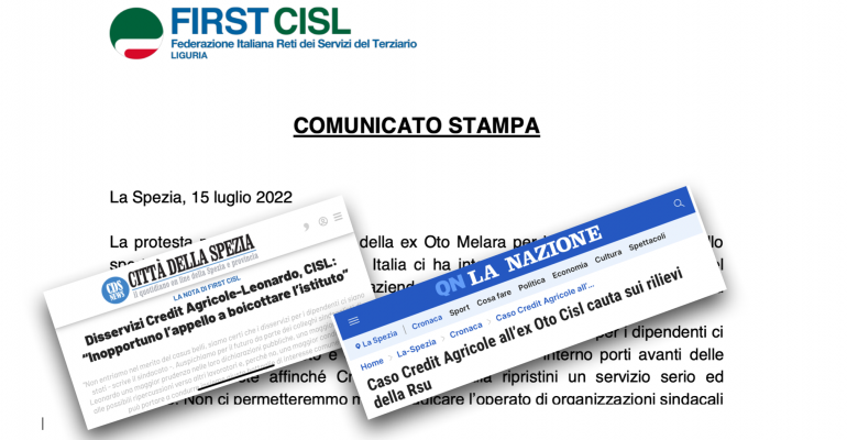 Comunicato stampa