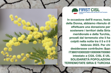 8 marzo 2023, Festa della Donna