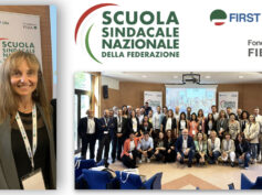 Claudia Carlini, rappresentante di First Cisl Liguria nella Scuola sindacale nazionale di First Cisl