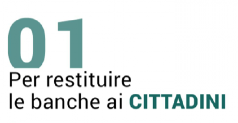 AdessoBanca! Per restituire le banche ai cittadini