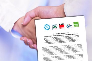 Coronavirus, accordo tra Sindacati e Abi per emergenza in banca