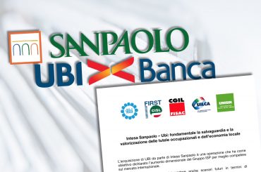 Intesa-Ubi, salvaguardare e valorizzare tutele occupazionali ed economia locale