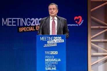 Mario Draghi al Meeting 2020, intervento integrale
