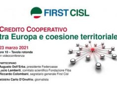 Credito cooperativo, tra Europa e coesione territoriale, la tavola rotonda First Cisl