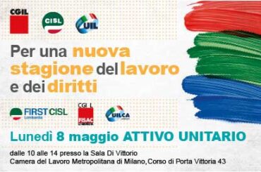 Attivo regionale convocato per lunedì 8 maggio