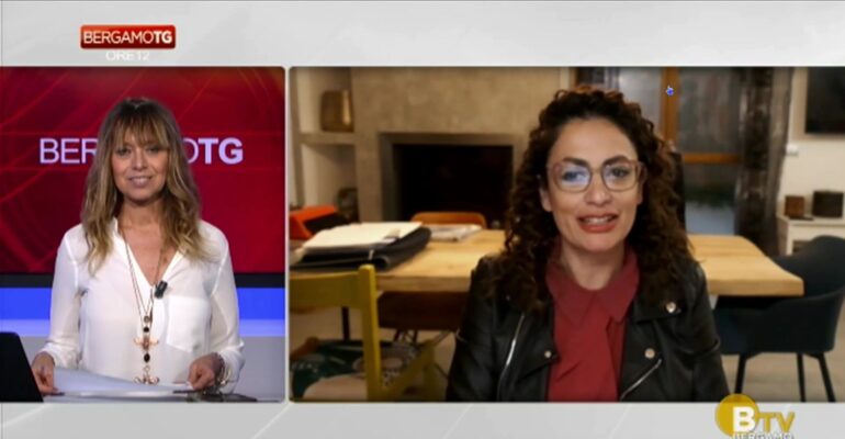 Rossella Iannone, First Cisl Bergamo, a Bergamo TV