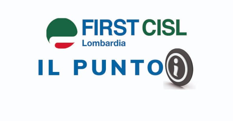 Il Punto, la nuova newsletter di First Cisl Lombardia