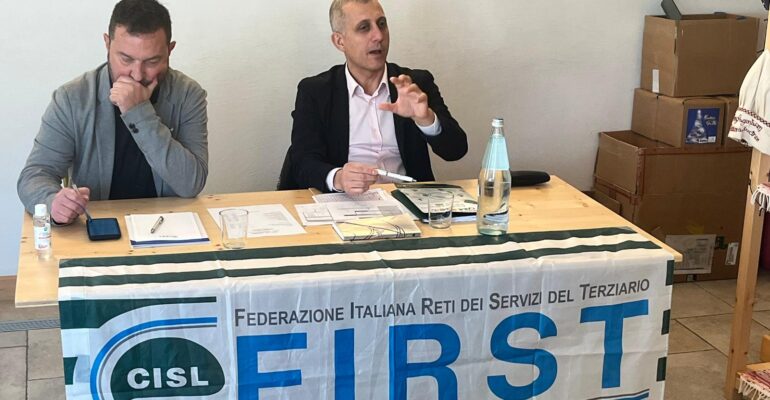 Direttivo First Cisl Sondrio, Della Marianna, il Ccnl punto di svolta per tutta la categoria