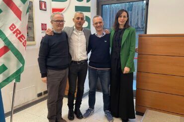 First Cisl Brescia, Giuseppe Cassella nuovo componente la segreteria