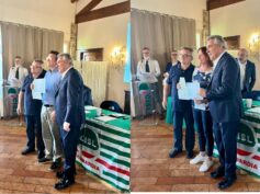 Consegnati a Silvia Patrini e Gabriele Rossi i diplomi della Scuola sindacale permanente della Cisl