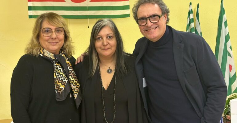 Francesca Rizzi, confermata segretaria generale First Cisl Asse del Po, in segreteria Lorenza Digiuni e Davide Bonatti