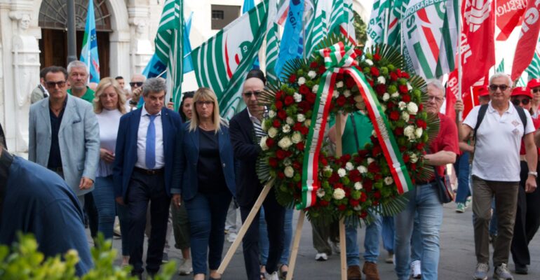 Daniela Fumarola a Brescia, la bomba di Piazza Loggia voleva colpire la democrazia partecipata e popolare