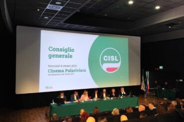 Consiglio generale Cisl Marche al Pala Riviera di San Benedetto