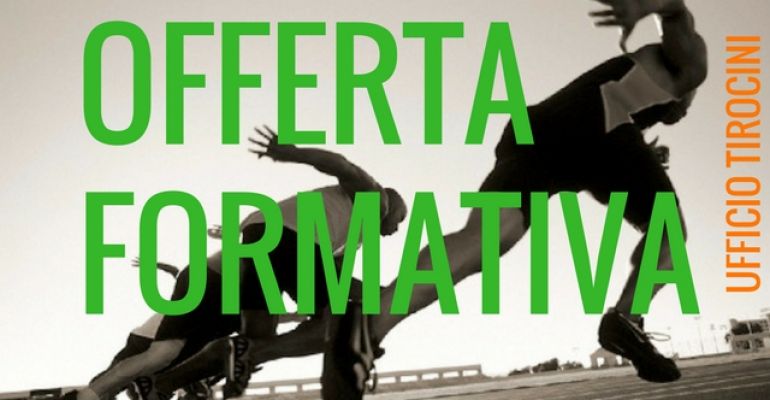 Offerta Formativa: nuove opportunità