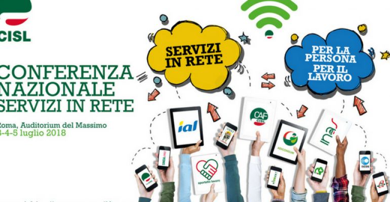 Week 26 – Dal 3 al 5 luglio Conferenza Nazionale dei Servizi. Presenti Furlan, Di Maio e Boeri.