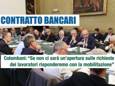 Contratto, Colombani, da Abi proposte inaccettabili