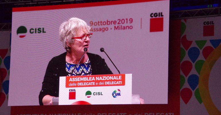 Diecimila delegati da tutta Italia all’Assemblea nazionale Cgil Cisl Uil ad Assago