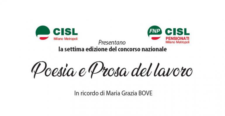 La Poesia e la Prosa del lavoro, in ricordo di Maria Grazia Bove