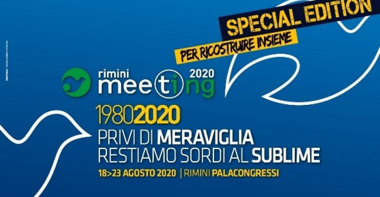 Meeting 2020, Sbarra: la ricostruzione richiede concertazione sociale.