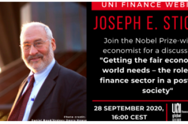 UNI Finance, webinar con il Premio Nobel per l’economia 2001 Joseph Stiglitz