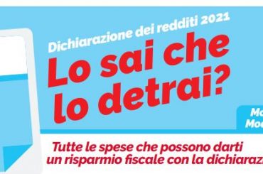 Dichiarazione redditi 2021, le detrazioni possibili