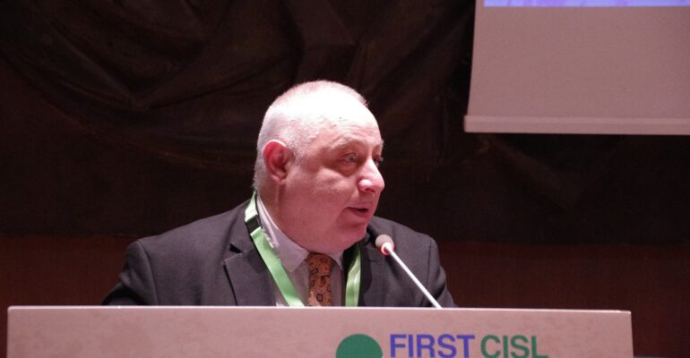 La relazione di Marco Berselli apre il Terzo Congresso First Cisl Milano Metropoli