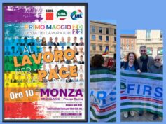 1 maggio 2022 a Monza con First Cisl