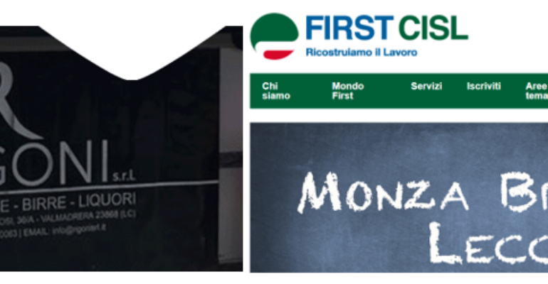 Rigoni srl, distribuzione bevande, Natale 2023, convenzione per gli associati First Cisl Monza Brianza Lecco