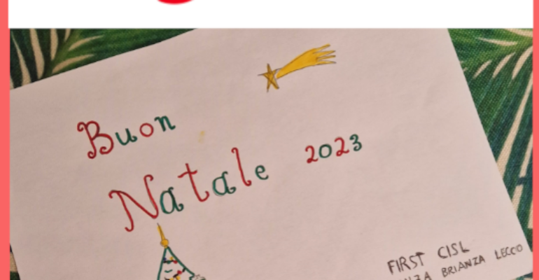 Buone Feste da First Cisl Monza Brianza Lecco