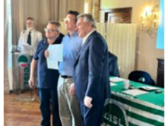Consegnati a Silvia Patrini e Gabriele Rossi i diplomi della Scuola sindacale permanente della Cisl